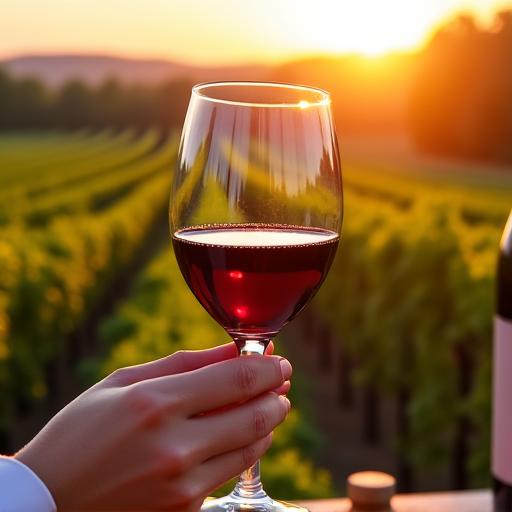 Cata de vinos en viñedo